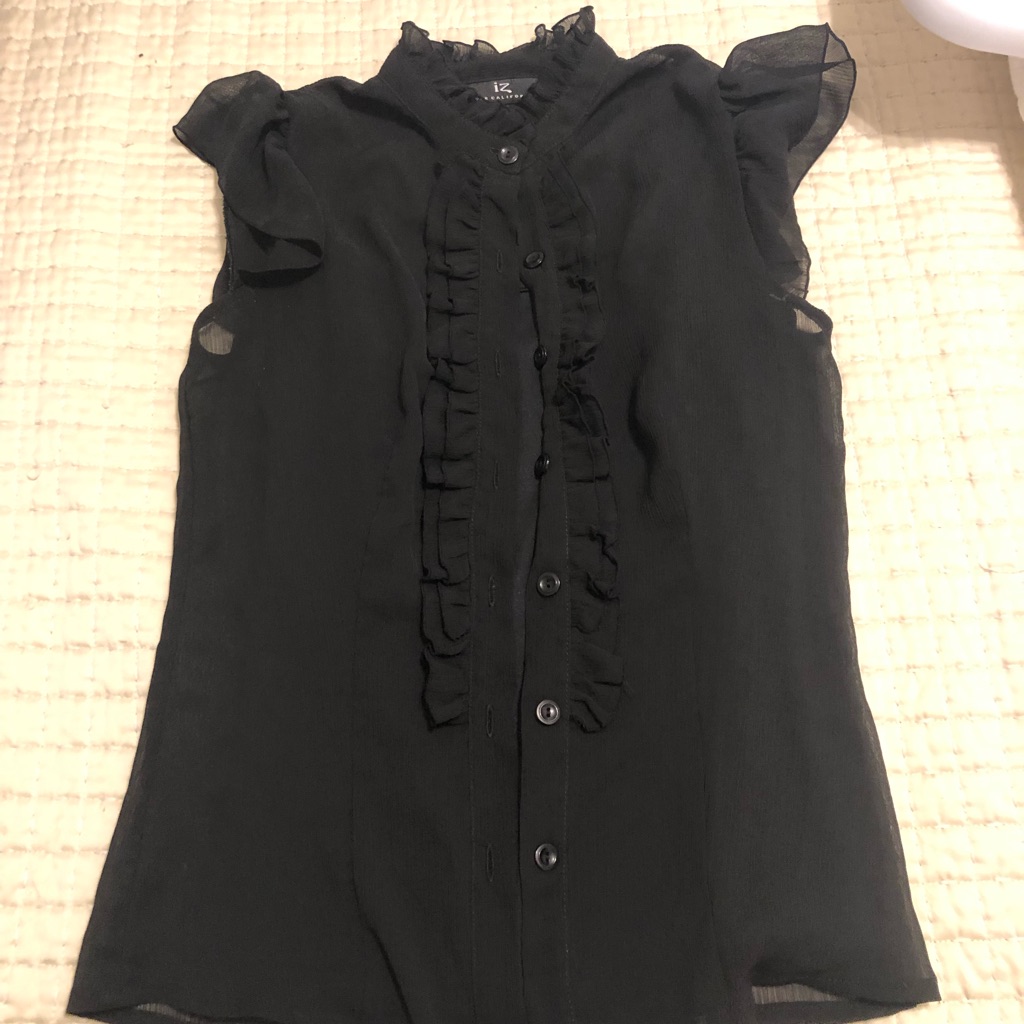 Sheer Button Down